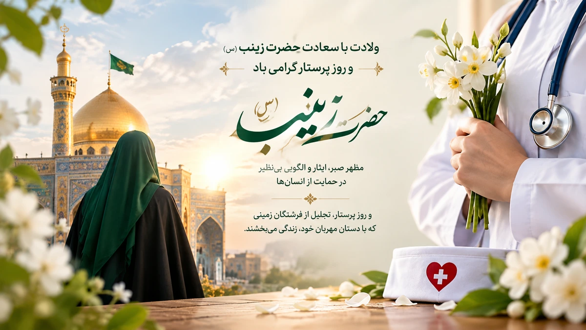 ولادت حضرت زینب کبری (س) و روز پرستار